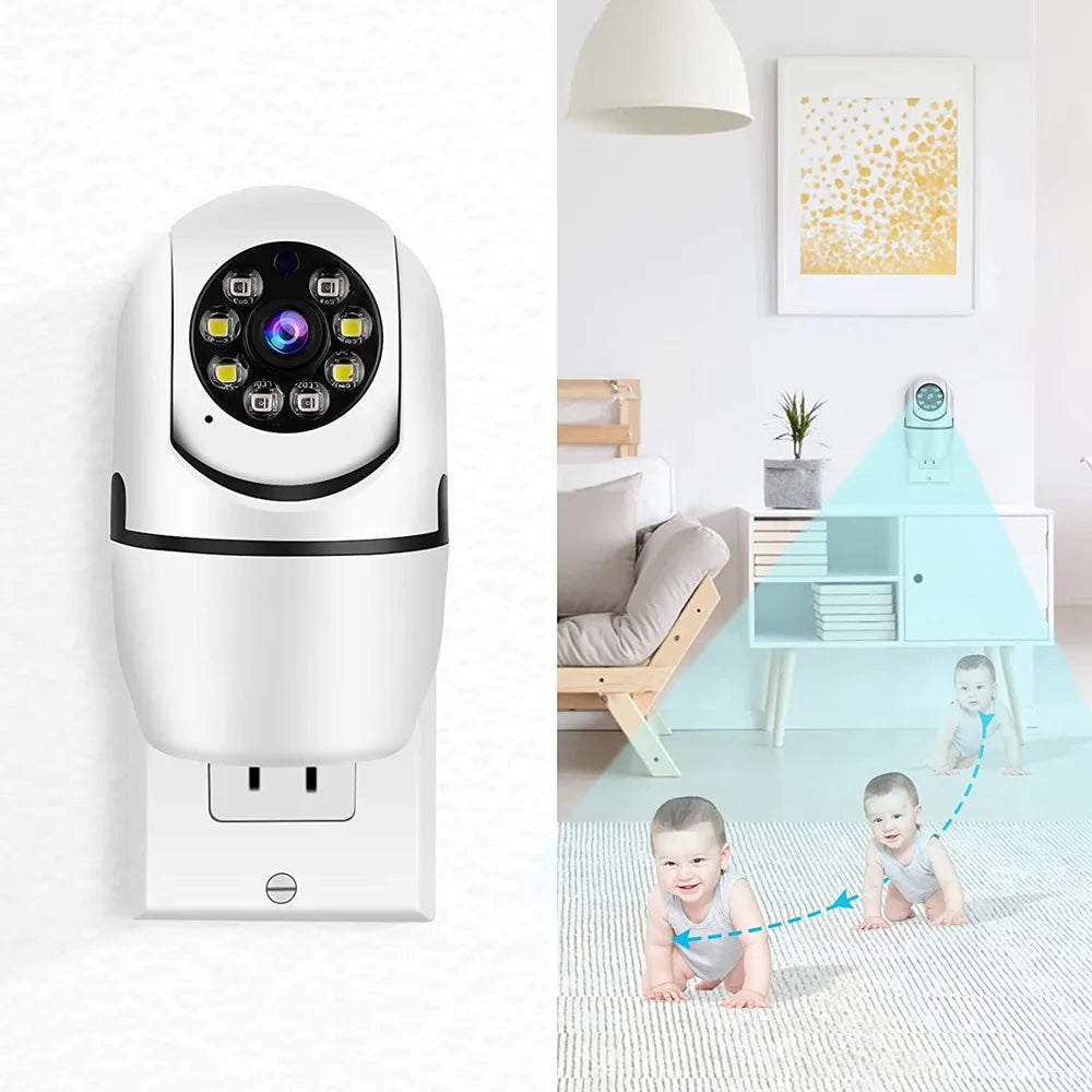 WiFi IP Camera 1080P HD Wireless Two-way Audio Night Vision Motion Detection Security Cameras Indoor For Tuya Smart Home Peaceful Pleasures Health and Wellness