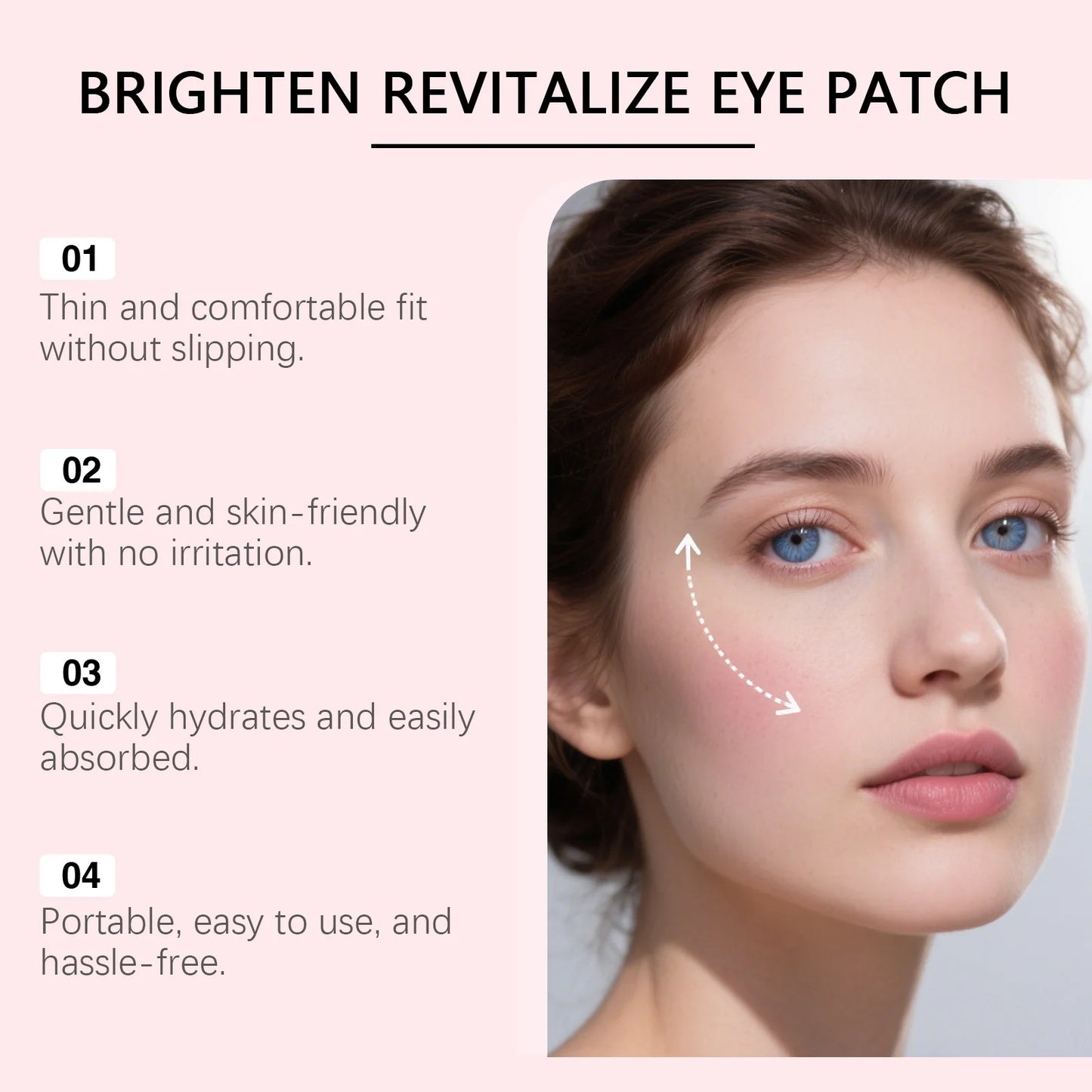 Retinol Under Eye Patches for Dark Circles & Puffiness – 60 pc