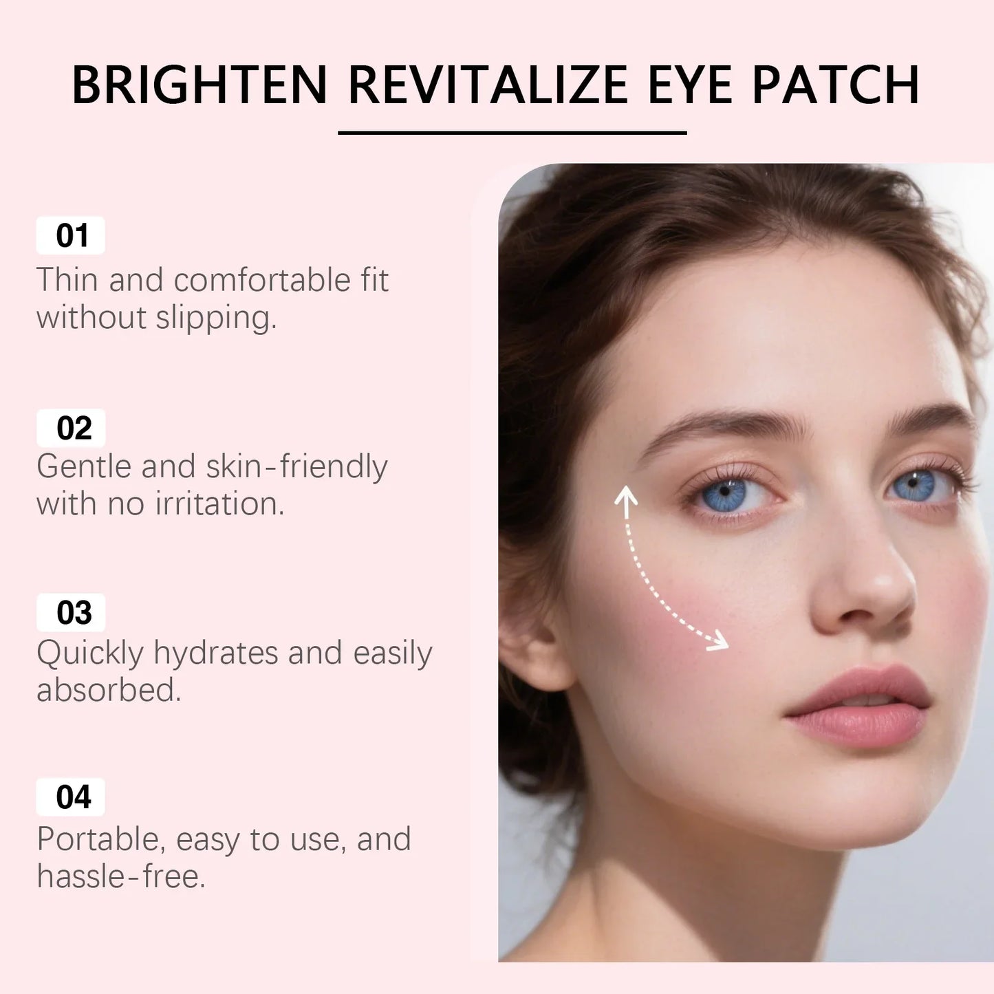 VIARELINE Retinol Eye Patches – Dark Circles & Puffiness 60pc