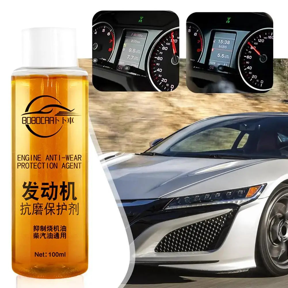 Automotive engine anti-wear protective agent Additive Oil For Engine Protection Noise Reduction Anti-Wear Repair Oil Peaceful Pleasures Health and Wellness