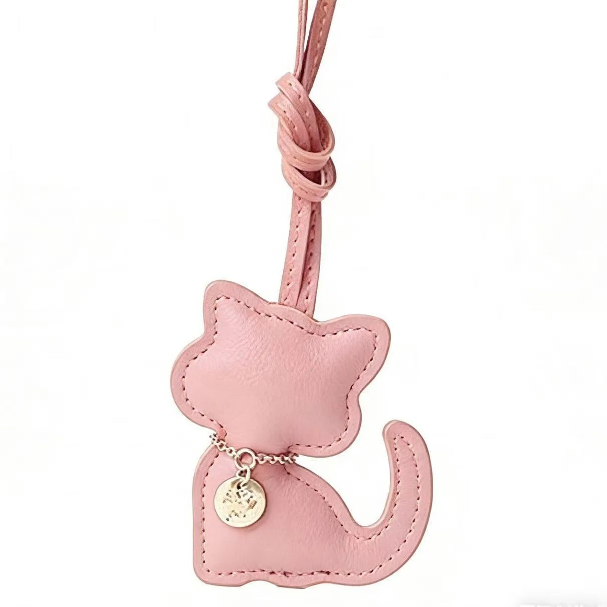 New Little White Rabbit Bags Charm Cute White Pendant Bag Decoration Accessory Handmade Adjustable Cute Bunny Bags Pendant Decor Peaceful Pleasures Health and Wellness Pink Cat