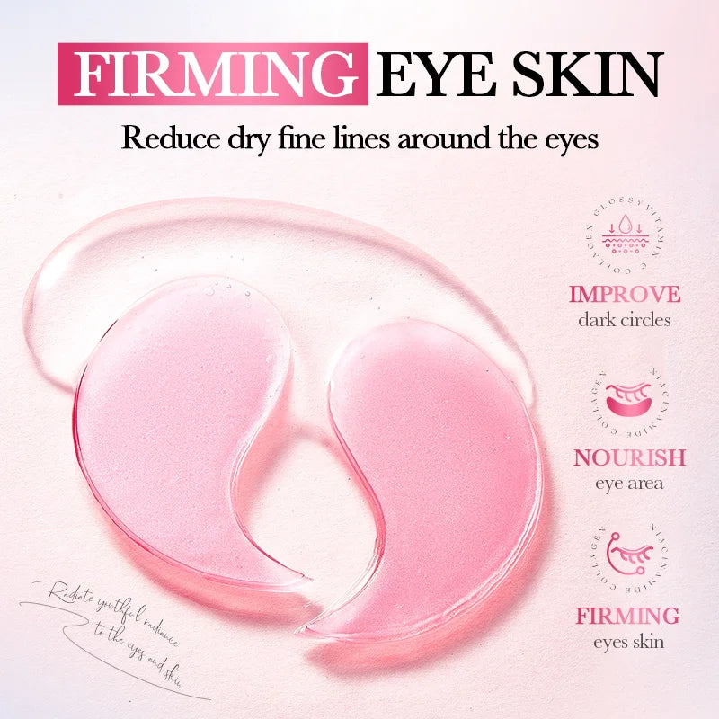 BIOAQUA Nicotinamide Collagen Eye Mask 80 Patches – Anti-Aging