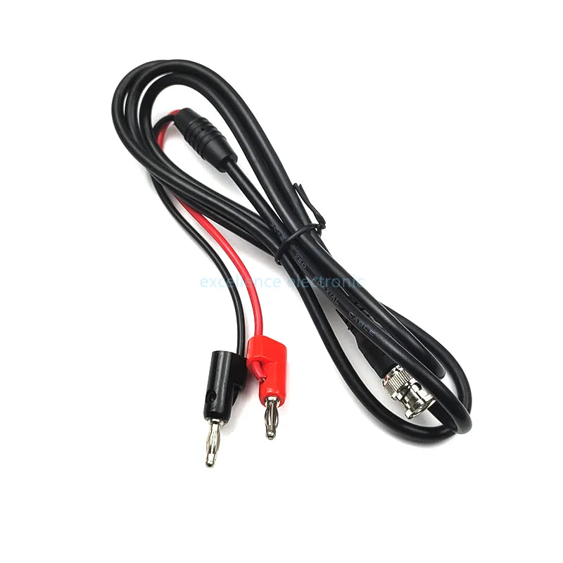 BNC Male Plug to 4mm Banana Stackable Plug Crocodile Clip Lead Probe Q9 Testing Mult Cable Cord 75ohm RF Coaxial Tangerrf Peaceful Pleasures Health and Wellness 4MM plug Type2