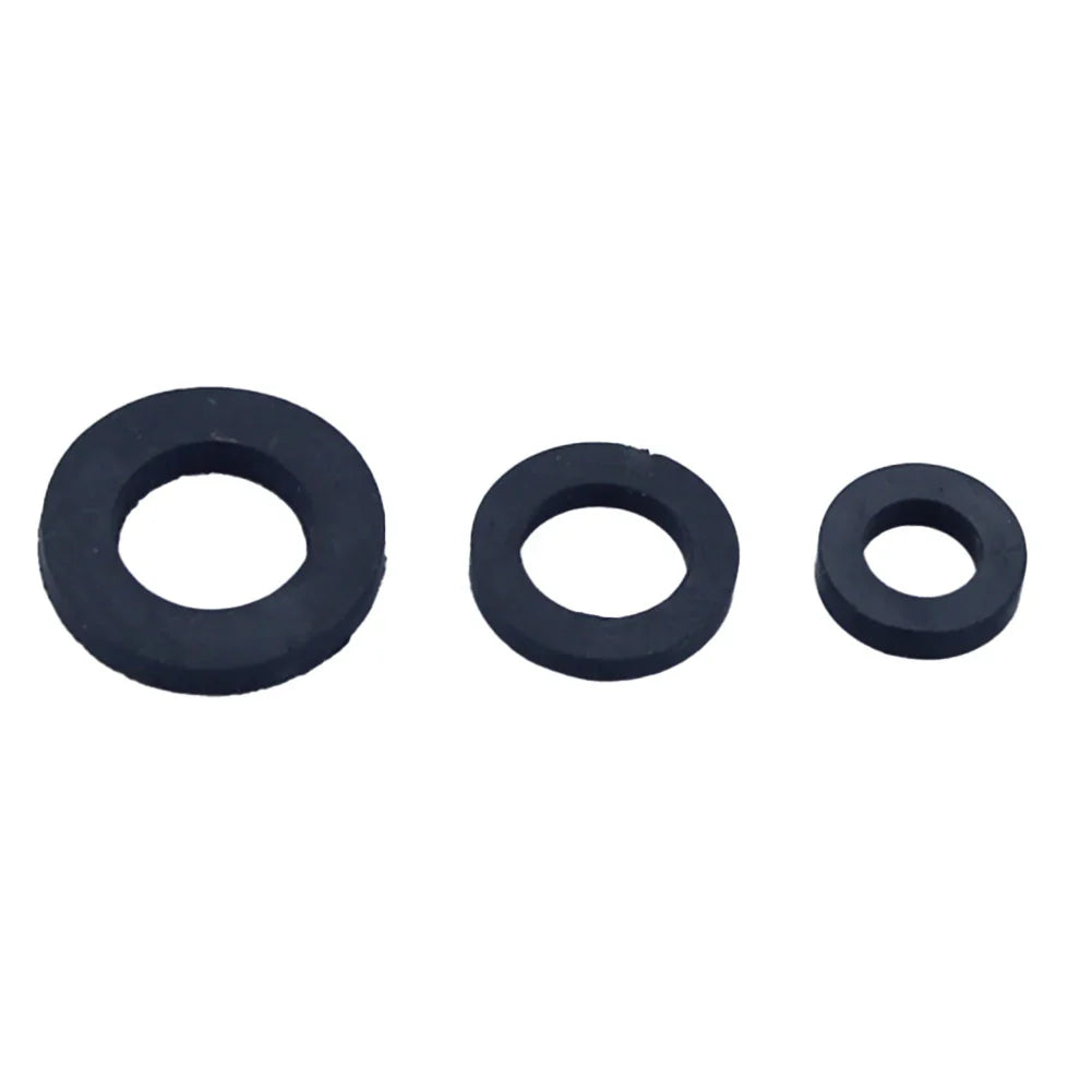 13-Piece Rubber Tap Washer Set – 3/8" 1/2" 3/4" O-Ring Seals