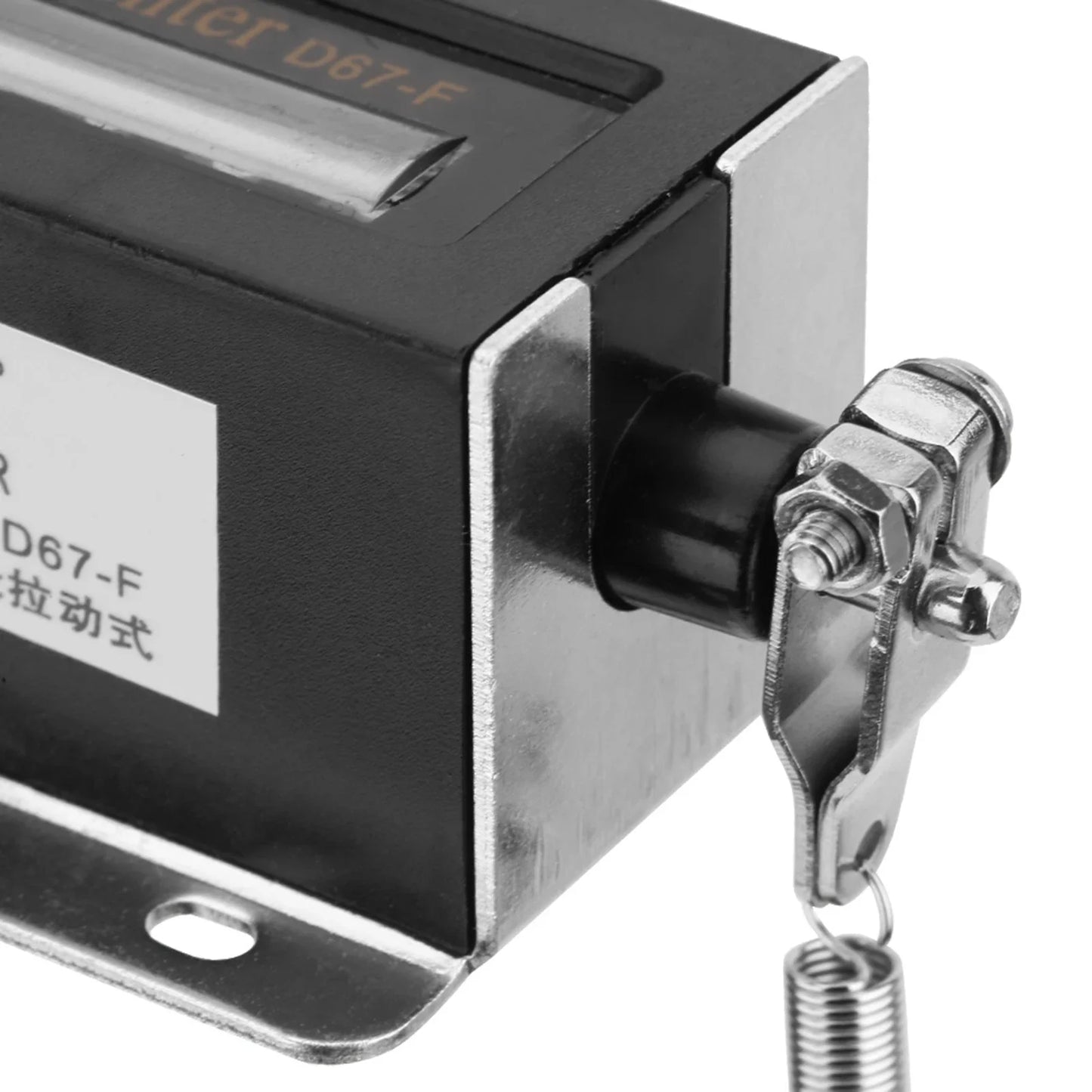 D67F 5 Digit Mechanical Resettable Manual Hand Pull Stroke Tally