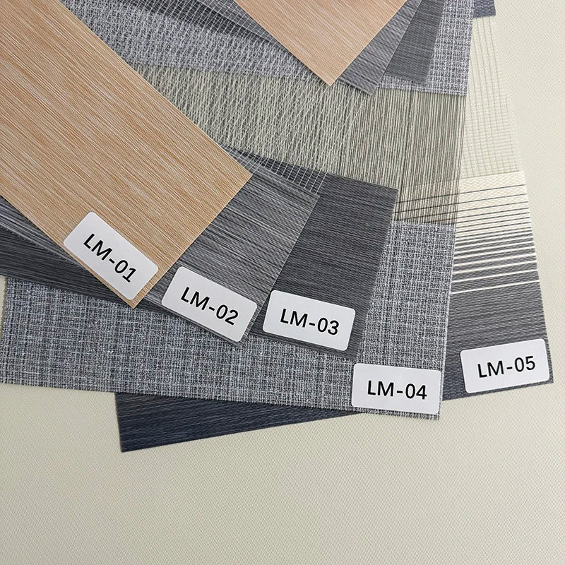 Custom Motorized Blackout Zebra Blinds | Day & Night Roller Shades