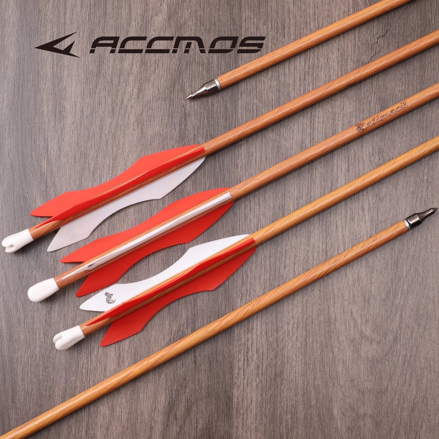 6 Wooden Arrow ID6 2 OD7 8 Archery Bow Hunting Shooting Target