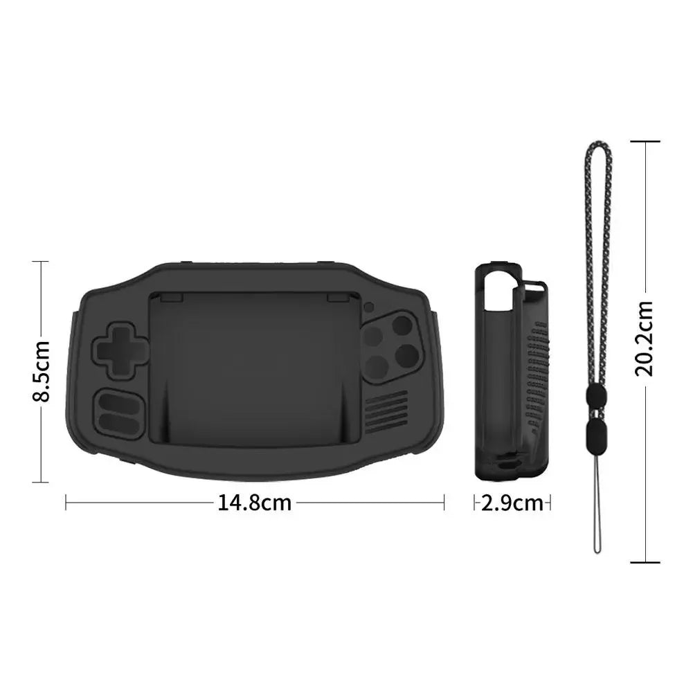 Silicone Case for Anbernic RG34XX – Drop Protection + Lanyard