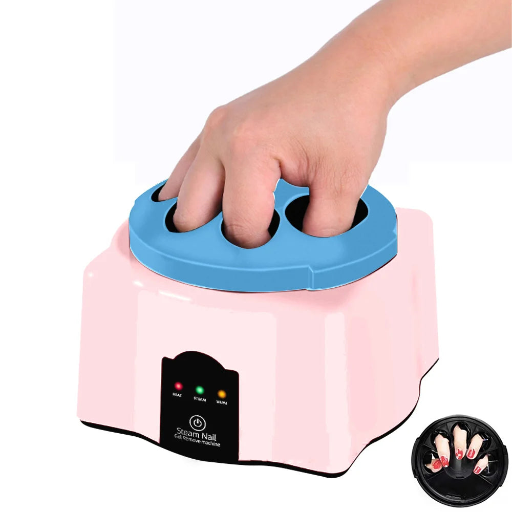Electric Steam Gel Nail Remover Machine | 36W Salon Tool