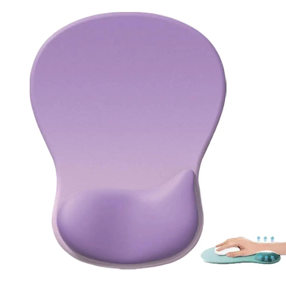 Ergonomic Wrist Rest Mouse Pad Comfortable Wrist Rest Support Mouse Pad Pain Relief Non Slip Gaming Mouse Pad for Computer Peaceful Pleasures Health and Wellness G