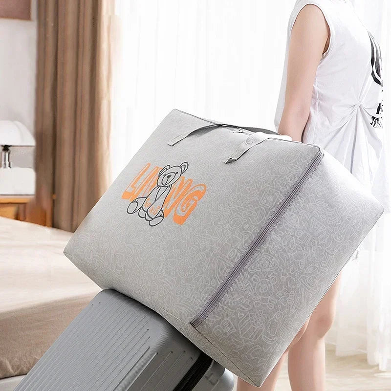 Waterproof Non-Woven Clothes & Quilt Storage Bags | 1–5 Pcs