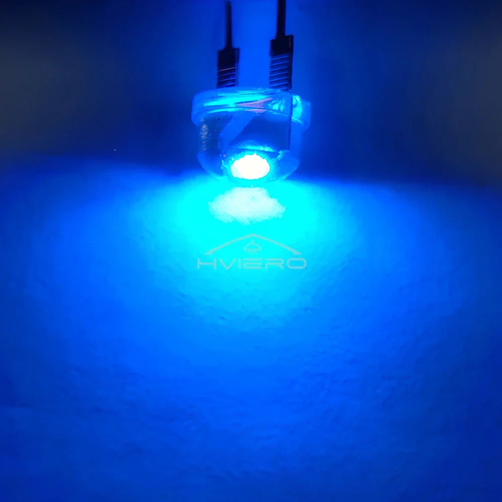 8mm Straw Hat LED Beads 500/1000pcs – Multi-Color DIY Bulbs