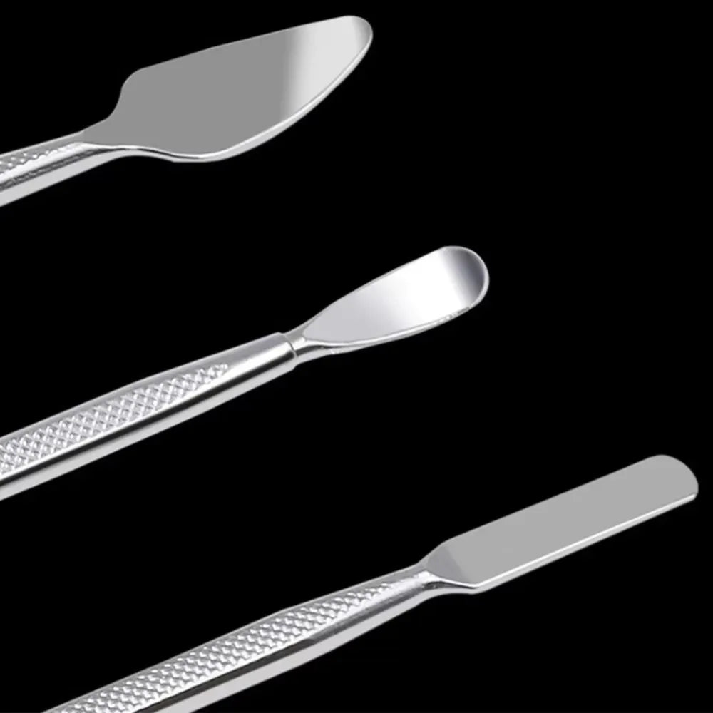3PCS Universal Repair Opening Tools Metal Laptop Phone Disassemble Crowbar Kit Steel Pry Phone Spatula Hand Repairing Tool Set Peaceful Pleasures Health and Wellness