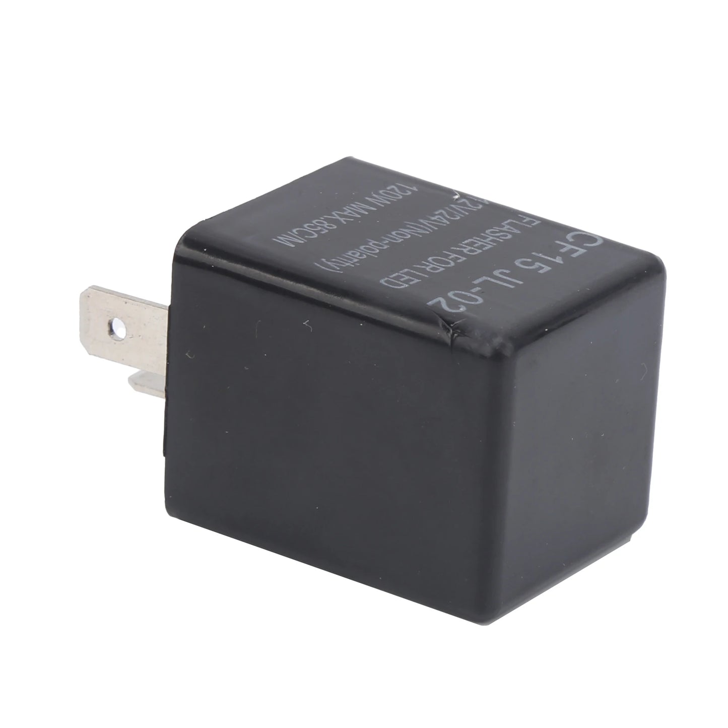 LED Flasher Non-Polarity 12V 24V ABS Normally Open Flash Relay CF15 JL-02 Non‑Polarity LED Flasher Peaceful Pleasures Health and Wellness Default Title