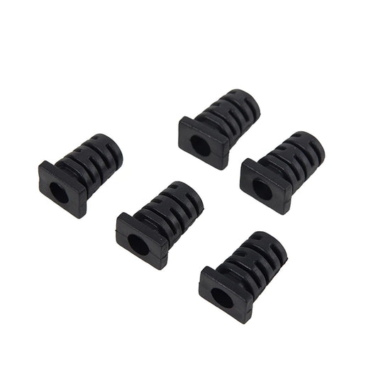 10pcs Rubber Strain Relief Cord Boot Protector Wire Cable Sleeve 5.0mm Cable Gland Connector For Power Tool Cellphone Charger Peaceful Pleasures Health and Wellness