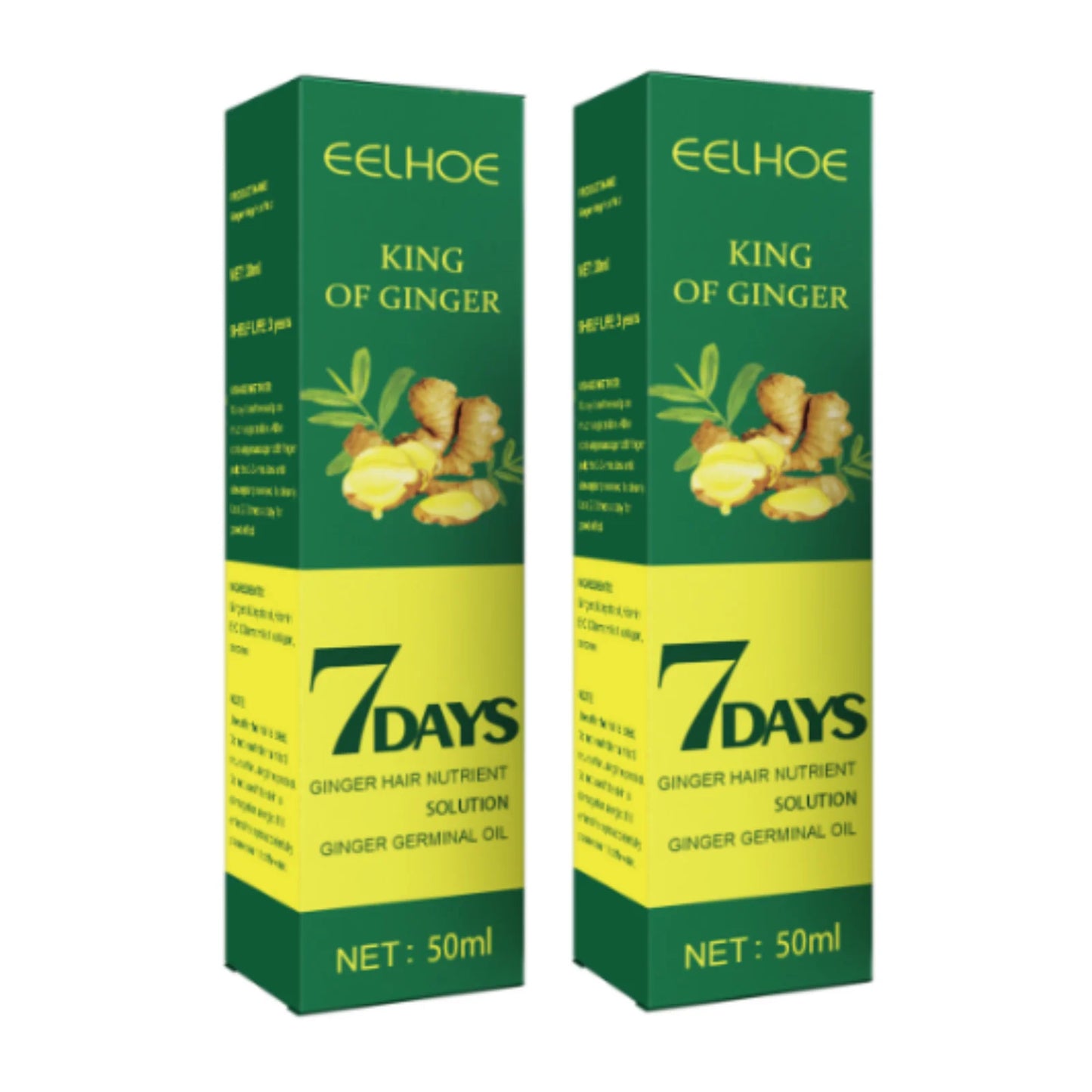 EELHOE Ginger Hair Growth Spray – 7-Day Scalp Serum 50ml