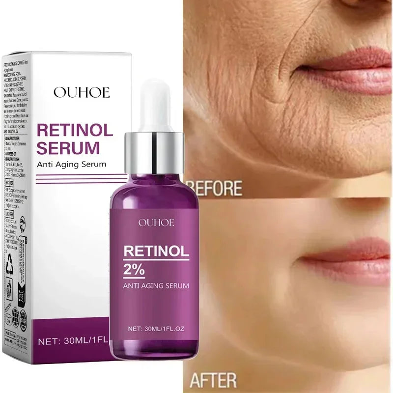 Facial Retinol Serum Whitening Moisturising Fade Fine Lines Anti Wrinkle Anti Ageing Rejuvenate Your Face Korean Cosmetics 30ml Peaceful Pleasures Health and Wellness