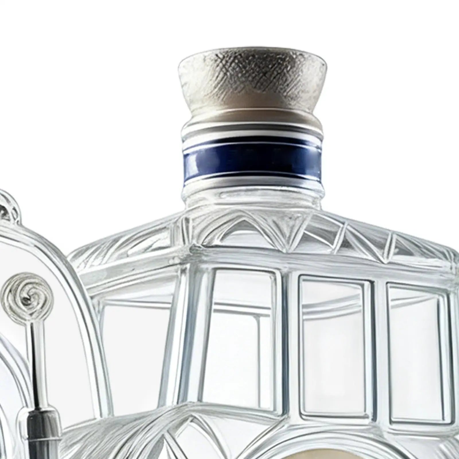 Excavator Whiskey Decanter | Crystal Glass Gift for Him Whiskey Decanter Peaceful Pleasures Health and Wellness