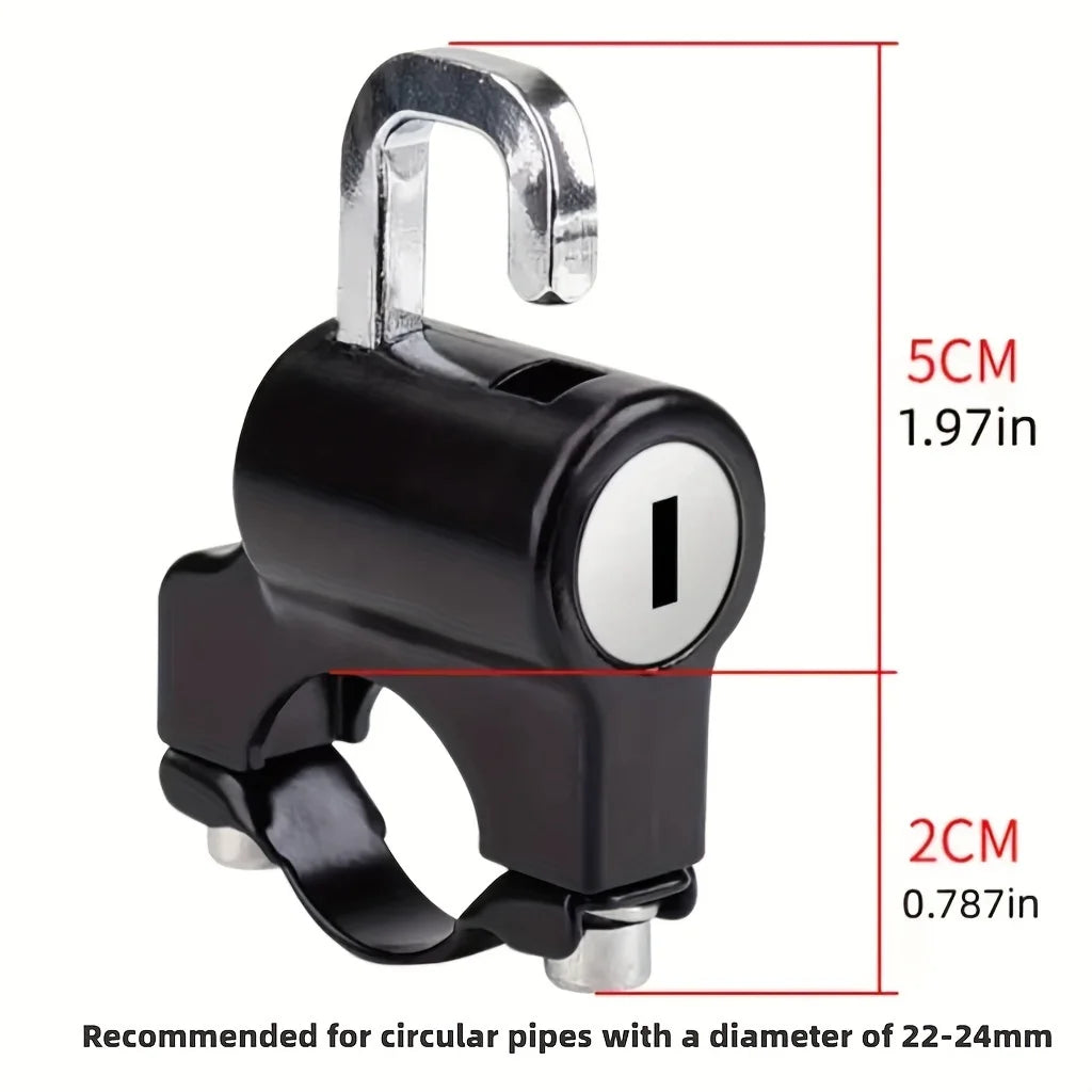 Multifunctional Lock Head Electric Bike Helmet Anti-theft Fixing