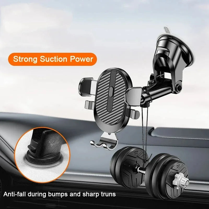 360° Car Phone Mount Dashboard Holder for GPS Navigation
