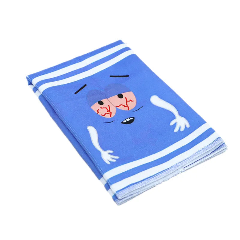 Cartoon Towelie Hand Towel | Quick-Dry Soft Kitchen & Bath