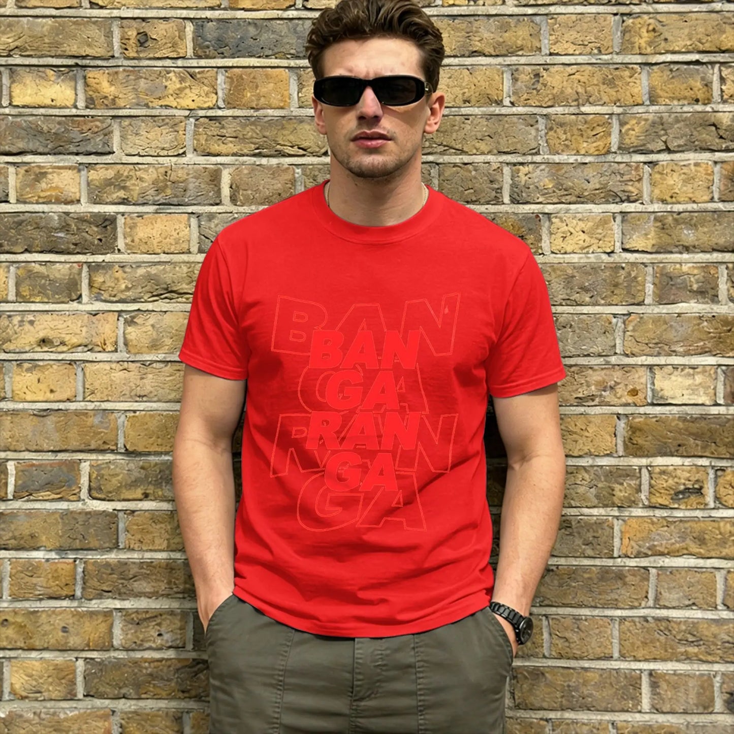 Men Bangaranga T Shirts Bulgaria DARA Eurovisions 2026 Pure Cotton Tops Humor Short Sleeve Round Neck T Shirt Original T-Shirts Peaceful Pleasures Health and Wellness Red S