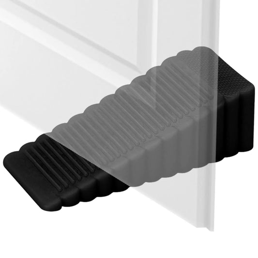 Silicone Wedge Door Stopper – Reusable & Shock-Absorbent Wedge Door Stopper Peaceful Pleasures Health and Wellness