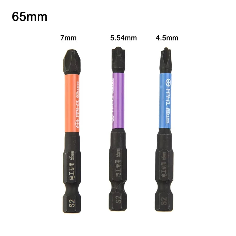 3-piece Electrician Specific Batch Head Eleven Character Screwdriver