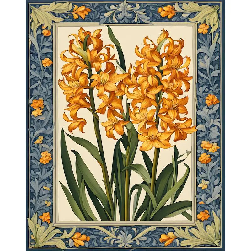 GATYZTORY Oil Painting By Numbers On Canvas Paintings On Number Flower Number Painting Home Decoration Unique Gift For Handiwork Peaceful Pleasures Health and Wellness 99-3 50x70cm Unframed