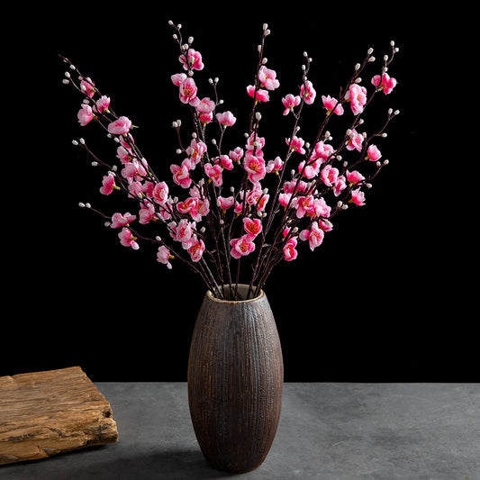 Silk Plum Blossom Artificial Flower Branch – Home & Wedding Decor Artificial Flower Branch Peaceful Pleasures Health and Wellness
