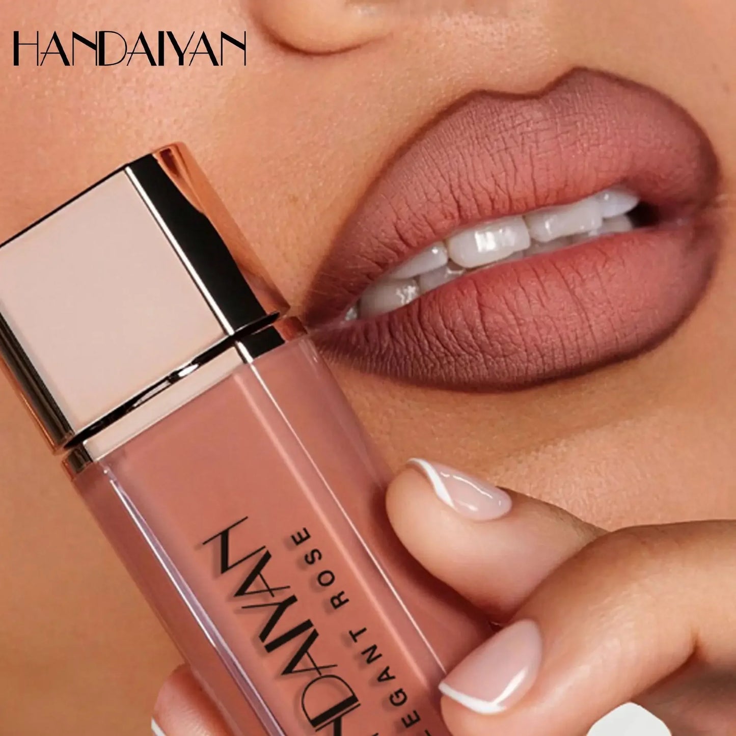 8-Color Matte Liquid Lipstick – Waterproof Long-Lasting Lip Tint