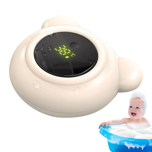 Cartoon Baby Bath Thermometer | Touch Control LED Display Baby Bath Thermometer Peaceful Pleasures Health and Wellness