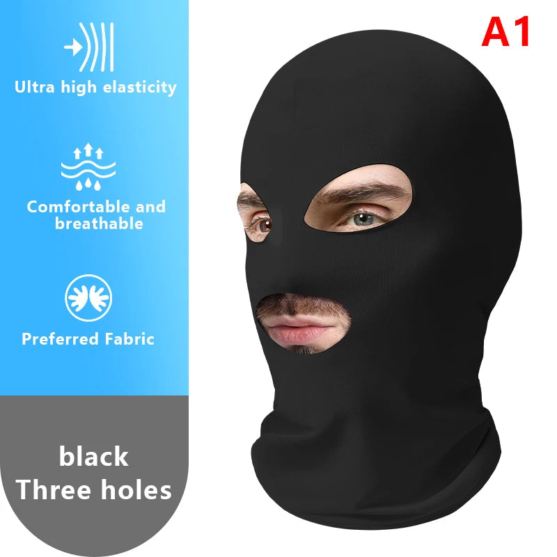 New Breathable Motorcycle Full Face Masks Cap Hat Motocross Motorbike Helmet Moto Riding Neck Face Hood Moto Mask Peaceful Pleasures Health and Wellness A1