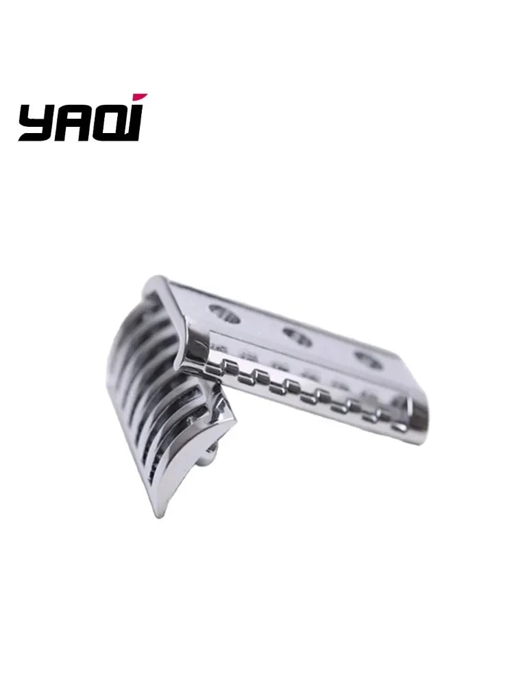 2026 YAQI Inkwell Stainless Steel Men's Shaving Razor Holder - Sleek Design Male Grooming Accessory Peaceful Pleasures Health and Wellness SRH039-C