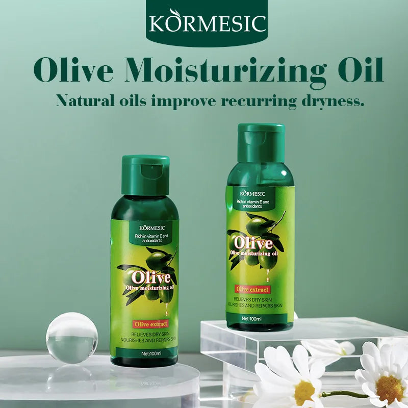 Olive Face Oil 100ml – Moisturizing & Anti-Dryness Skin Care