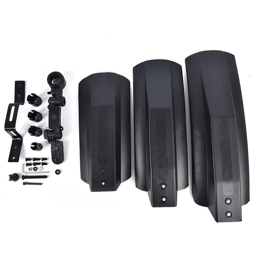 Fat Tire Bike Fenders Front & Rear Mud Guards – 2PCS Set Bike Mud Guards Peaceful Pleasures Health and Wellness