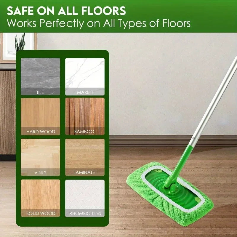 Reusable Microfiber Mop Pads 4/7 Pack – High Absorption