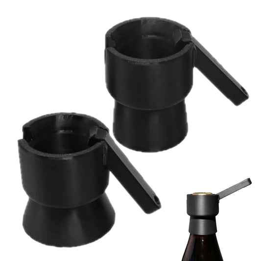 Funny Push-Down Bottle Opener – Caps Launcher for Parties Novelty Bottle Opener Peaceful Pleasures Health and Wellness