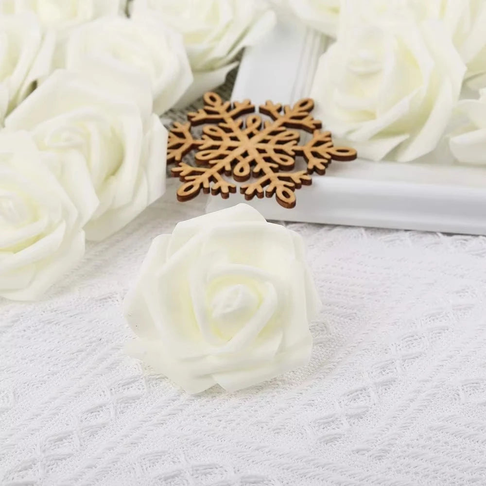 Artificial PE Foam Rose Heads – Wedding & Home Décor DIY