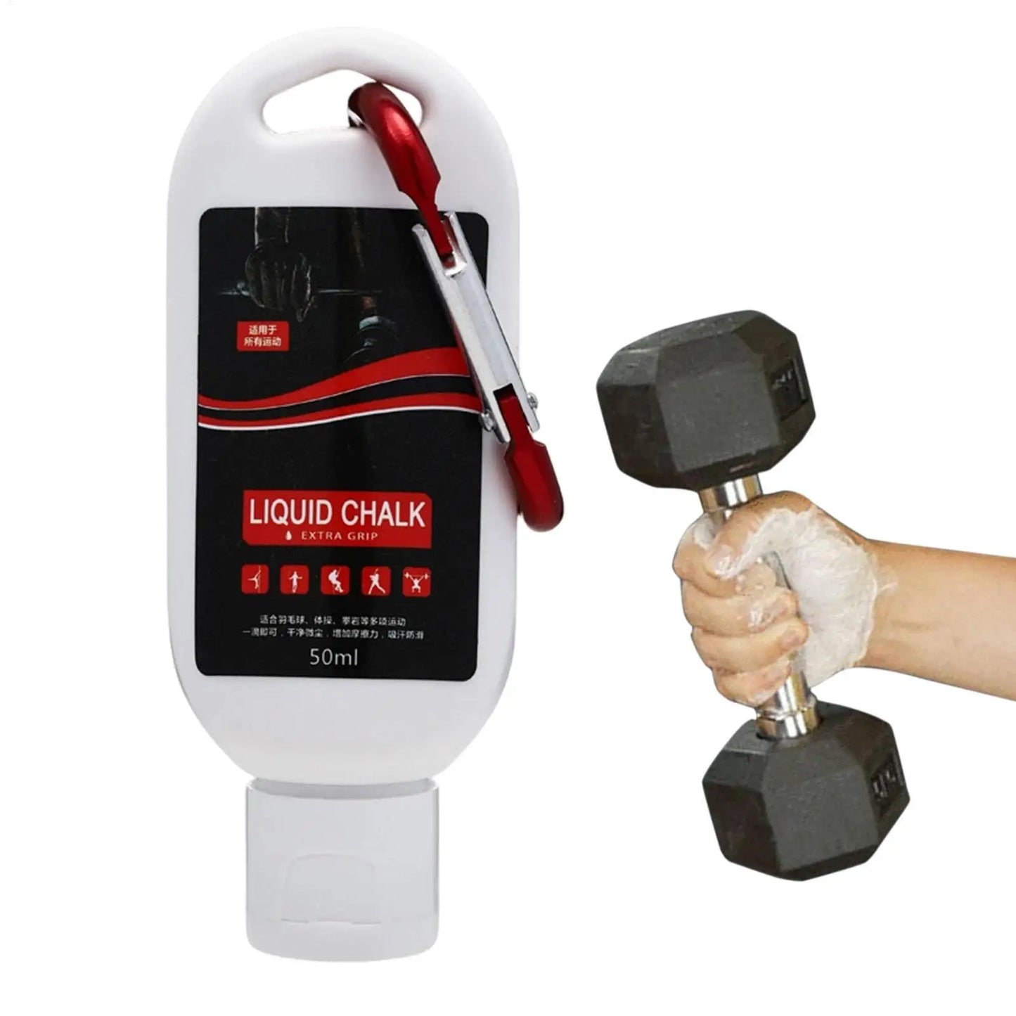Liquid Chalk Grip Powder – Anti-Slip Workout Chalk 30–100ml