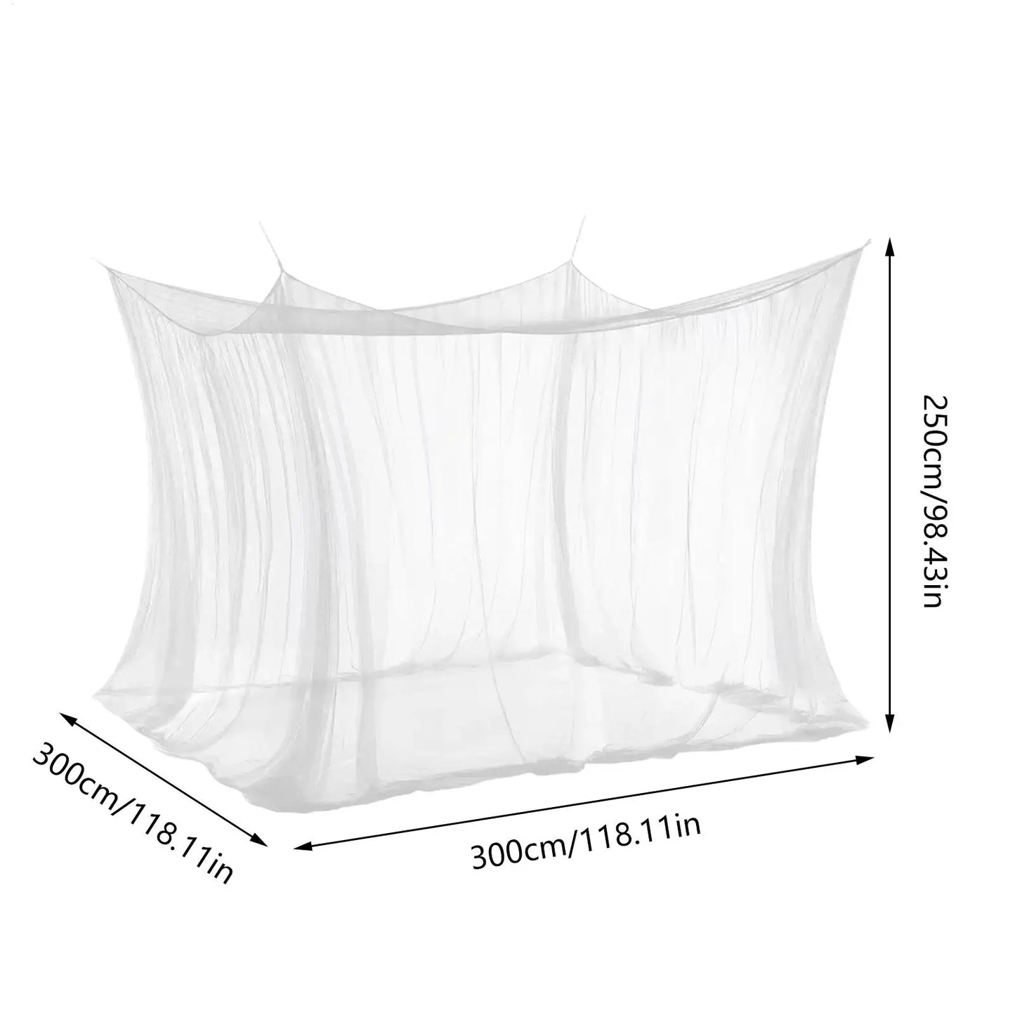 Large Outdoor Mosquito Net Canopy – Camping, Patio & Garden
