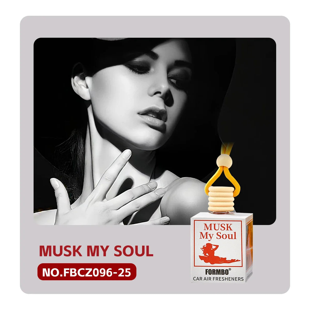 FORMBO Car Air Freshener – Lasting Fragrance & Deodorizer
