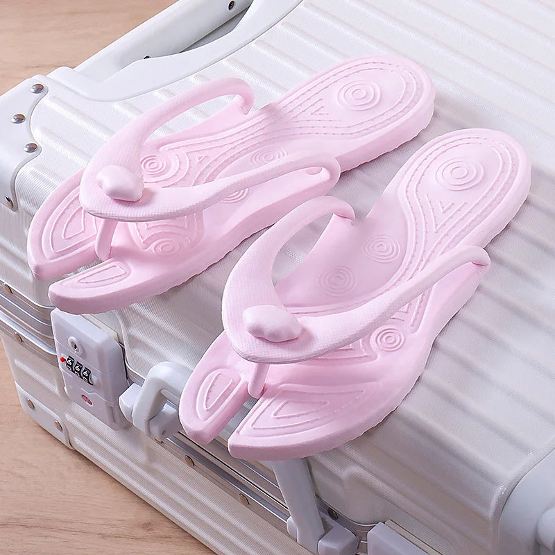 Foldable Travel Slippers – Lightweight EVA Slides Women & Men