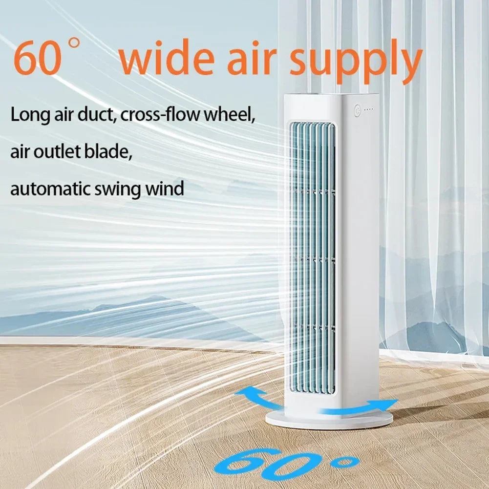 3000mAh Wall-Mount Bladeless Fan – Silent Air Cooler Peaceful Pleasures Health and Wellness