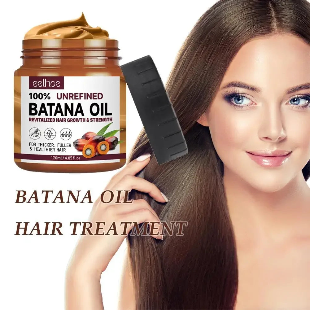 120ml Batana Oil Conditioner For Hair Growth, Raw Pure Batana Oil Hair Care Mask For All Hair Types, Help Repair Hair Split Ends Peaceful Pleasures Health and Wellness