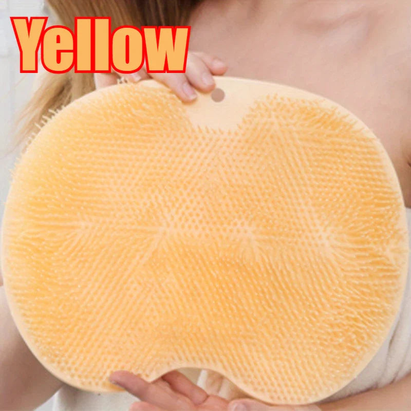 Silicone Foot Scrubber Massage Pad – Non-Slip Bath Mat