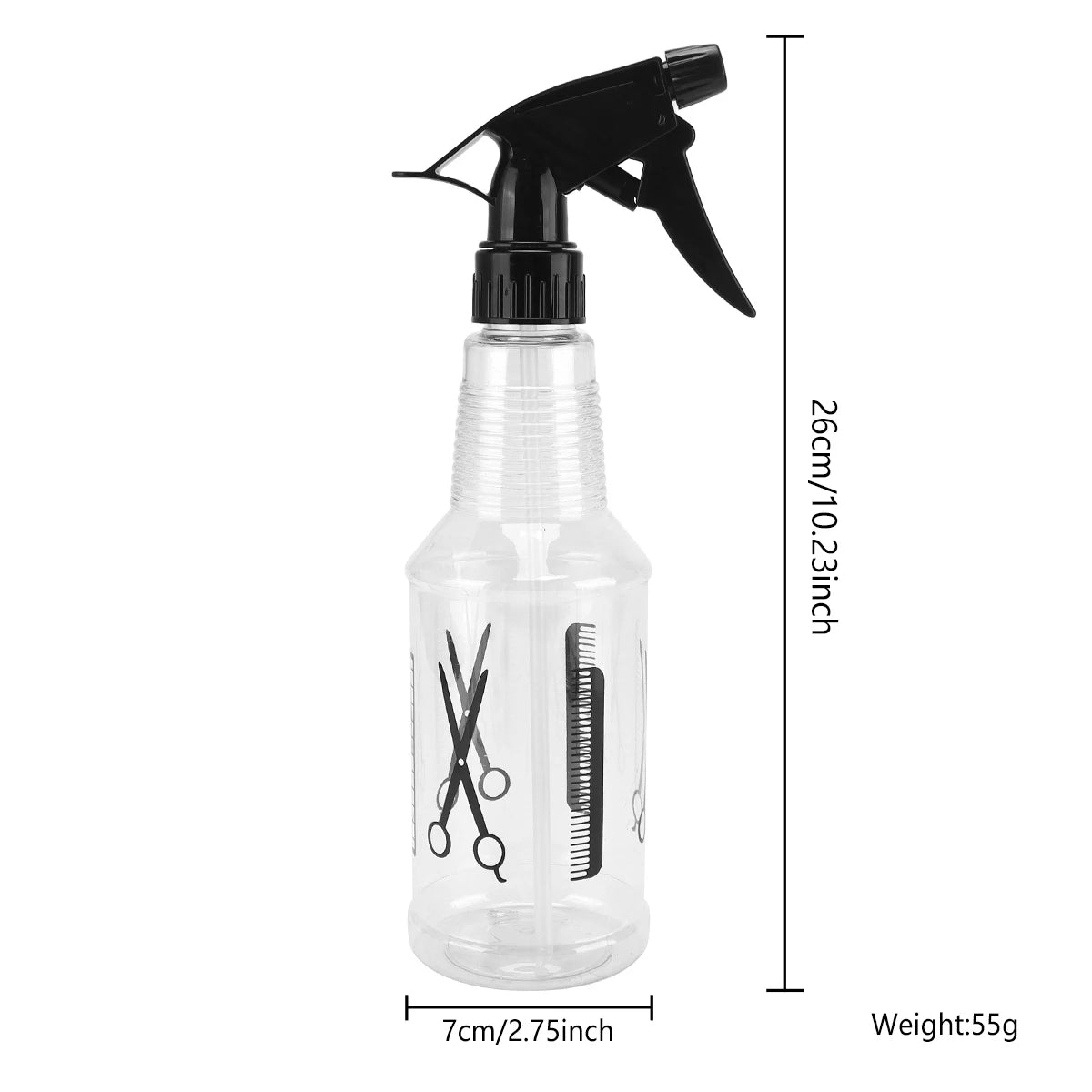 High-Capacity Hairdressing Shop Scissors Spray Bottle Professional Barber Spray Bottle Spray Spray Bottle Hair Salon Nozzle Peaceful Pleasures Health and Wellness