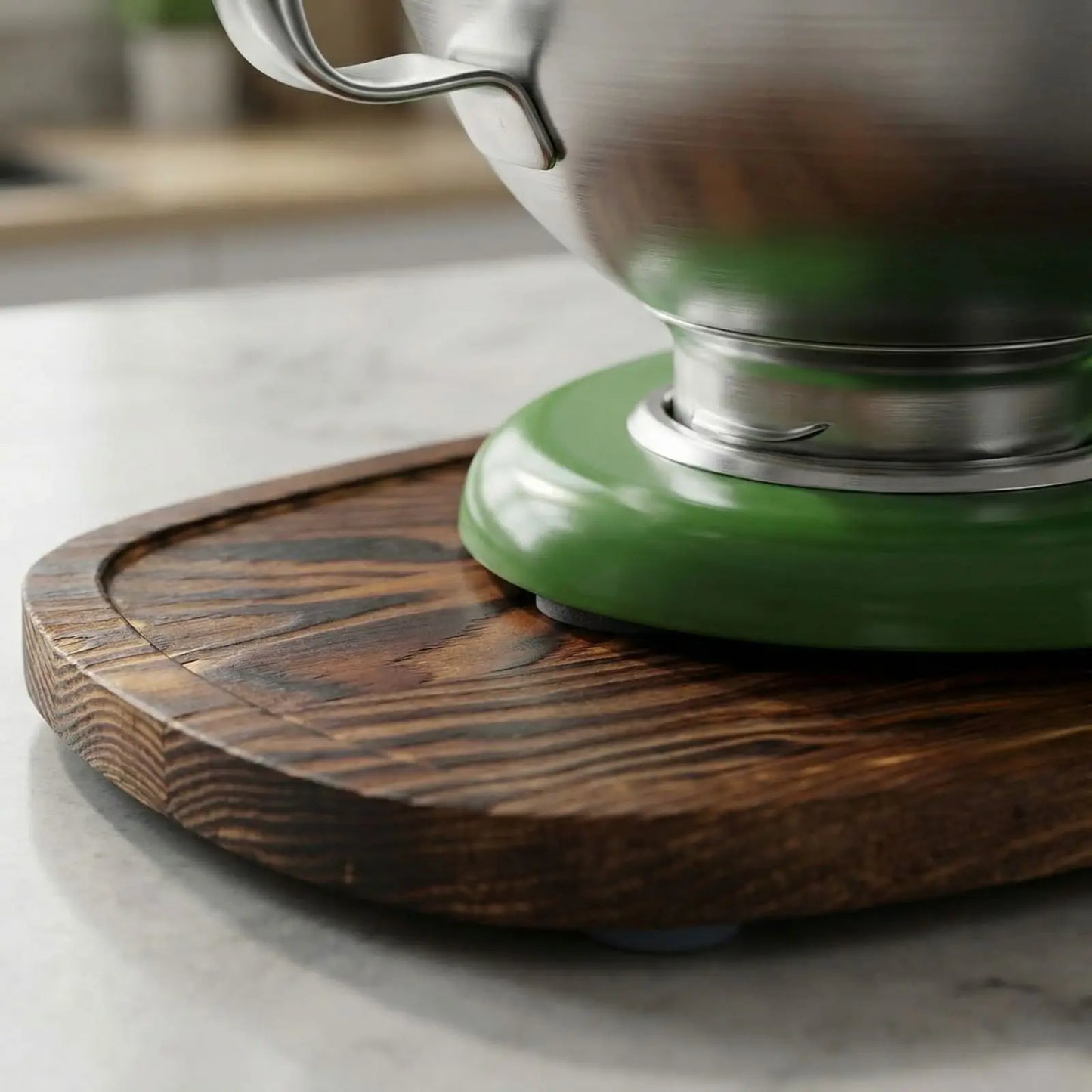 Wooden Stand Mixer Slider Mat – Tilt-Head Sliding Base Pad