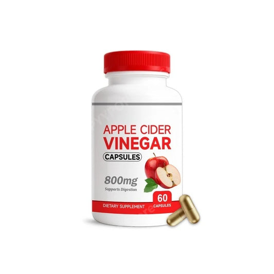 Apple Vinegar Capsules Daily Nutrients Mild Ingredients Balance Maintenance Dietary Supplement Peaceful Pleasures Health and Wellness