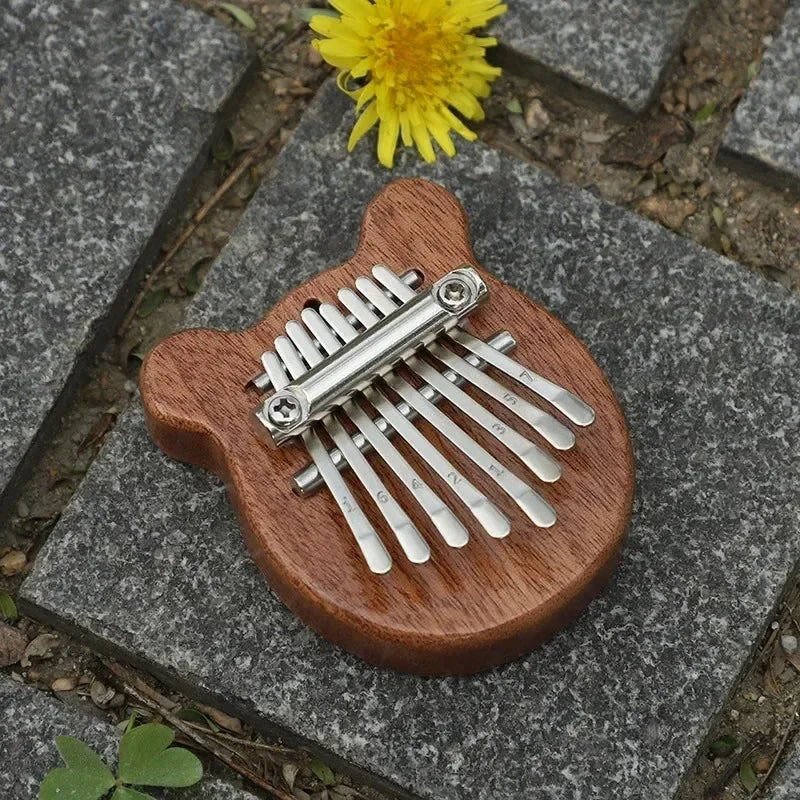 8-Key Mini Wooden Kalimba Thumb Piano | Beginner Gift